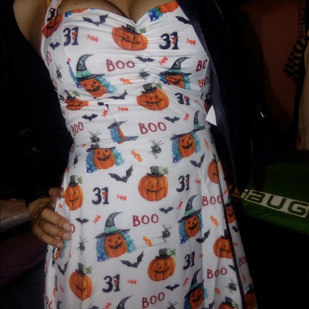 Halloween Halter Dress